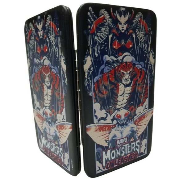 Bio-World Marvel MONSTER UNLEASHED Women Hinged Card Case WALLET - NWT - Picture 6 of 7